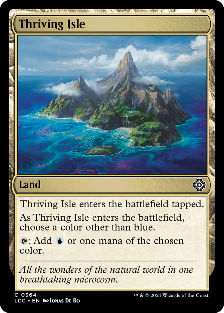 Thriving Isle [The Lost Caverns of Ixalan Commander] | Jomio and Rueliete's Cards and Comics