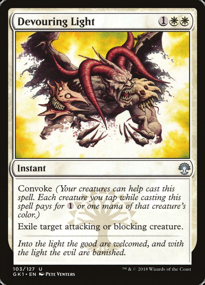 Devouring Light [Guilds of Ravnica Guild Kit] | Jomio and Rueliete's Cards and Comics