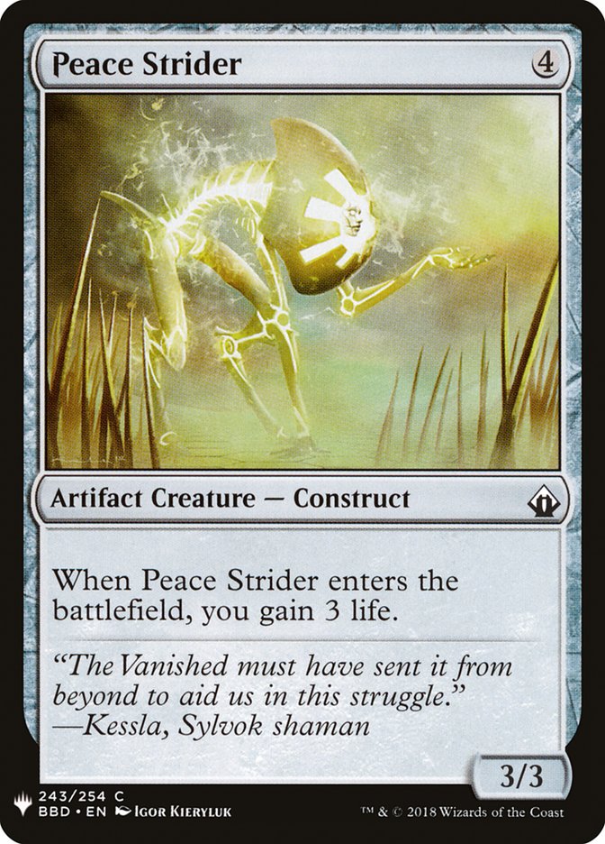 Peace Strider [Mystery Booster] | Jomio and Rueliete's Cards and Comics