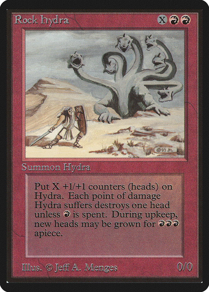 Rock Hydra [Beta Edition] | Jomio and Rueliete's Cards and Comics