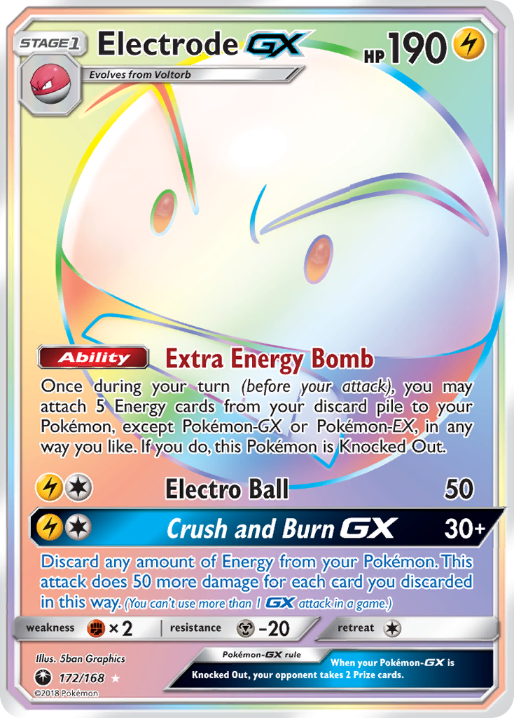 Electrode GX (172/168) [Sun & Moon: Celestial Storm] | Jomio and Rueliete's Cards and Comics