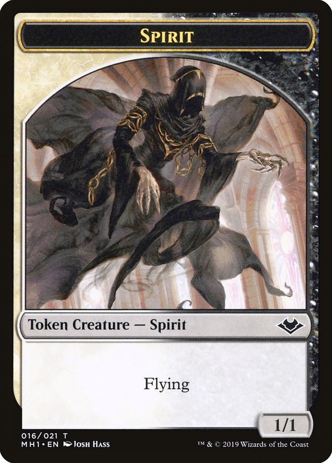 Spider // Spirit Double-Sided Token [Modern Horizons Tokens] | Jomio and Rueliete's Cards and Comics