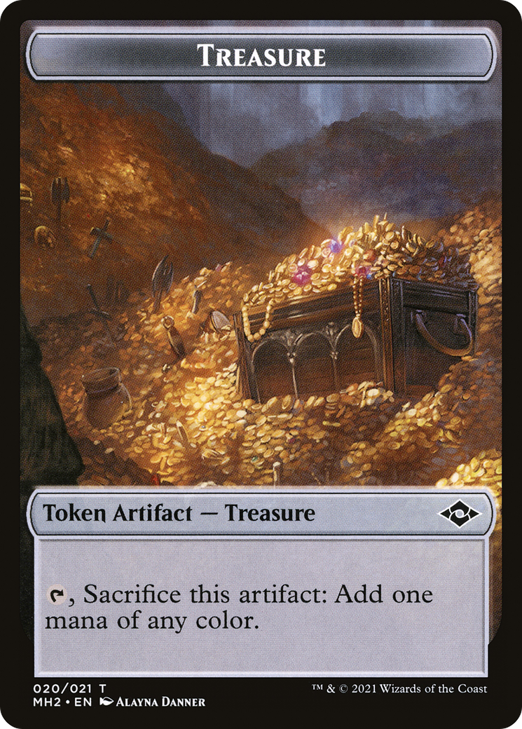 Treasure // Insect Double-Sided Token [Secret Lair: Heads I Win, Tails You Lose Tokens] | Jomio and Rueliete's Cards and Comics
