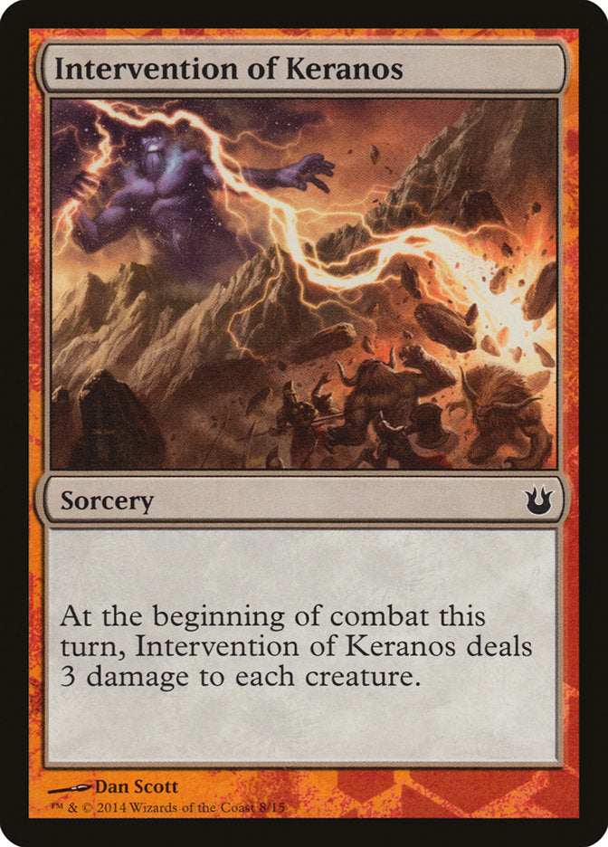 Intervention of Keranos [Born of the Gods Battle the Horde] | Jomio and Rueliete's Cards and Comics