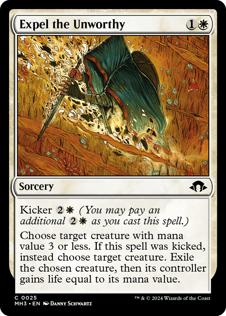 Expel the Unworthy [Modern Horizons 3] | Jomio and Rueliete's Cards and Comics