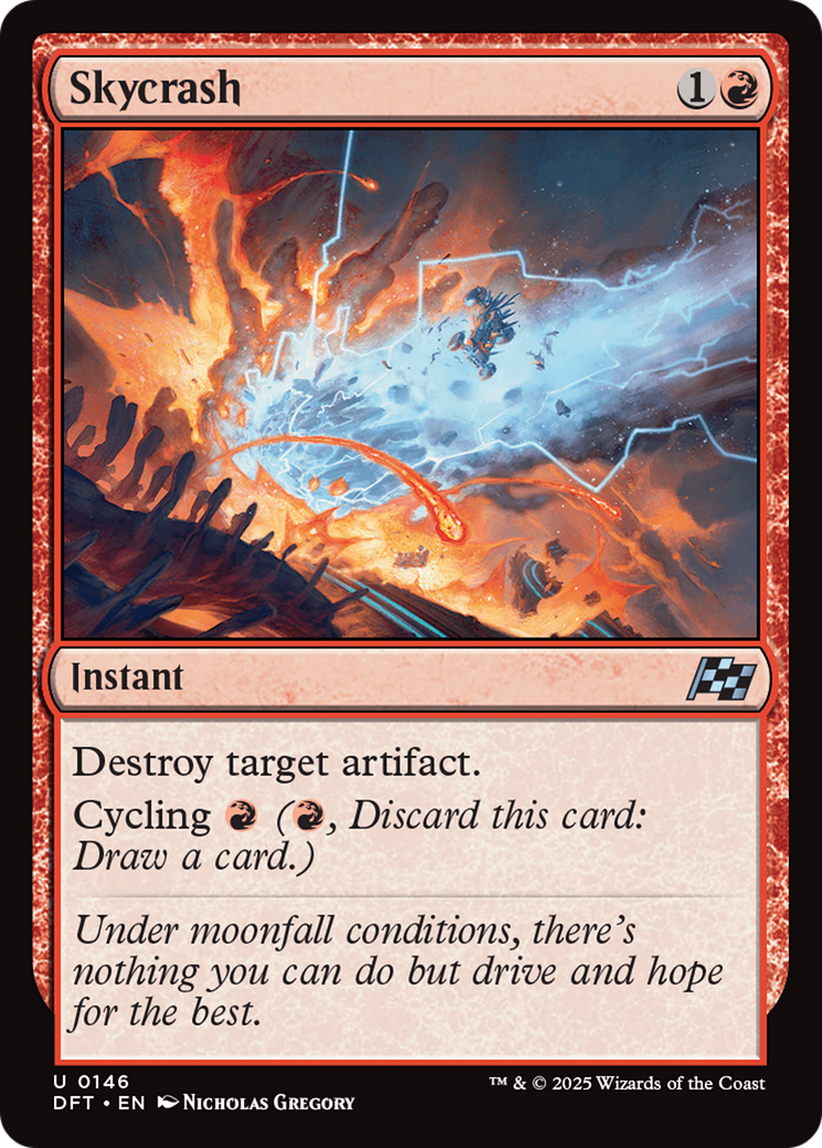 Skycrash [Aetherdrift] | Jomio and Rueliete's Cards and Comics