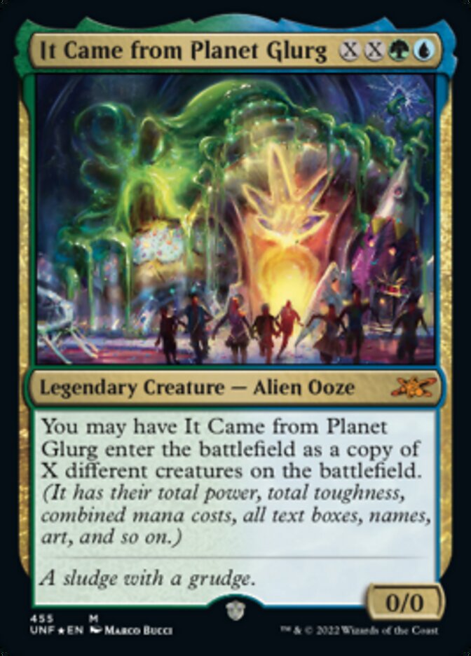It Came from Planet Glurg (Galaxy Foil) [Unfinity] | Jomio and Rueliete's Cards and Comics