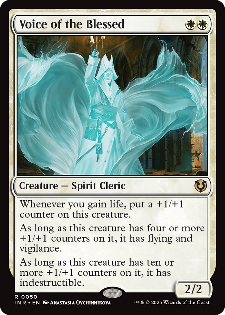 Voice of the Blessed [Innistrad Remastered] | Jomio and Rueliete's Cards and Comics