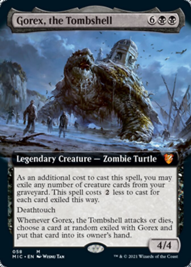 Gorex, the Tombshell (Extended Art) [Innistrad: Midnight Hunt Commander] | Jomio and Rueliete's Cards and Comics