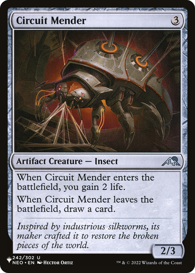 Circuit Mender [The List] | Jomio and Rueliete's Cards and Comics