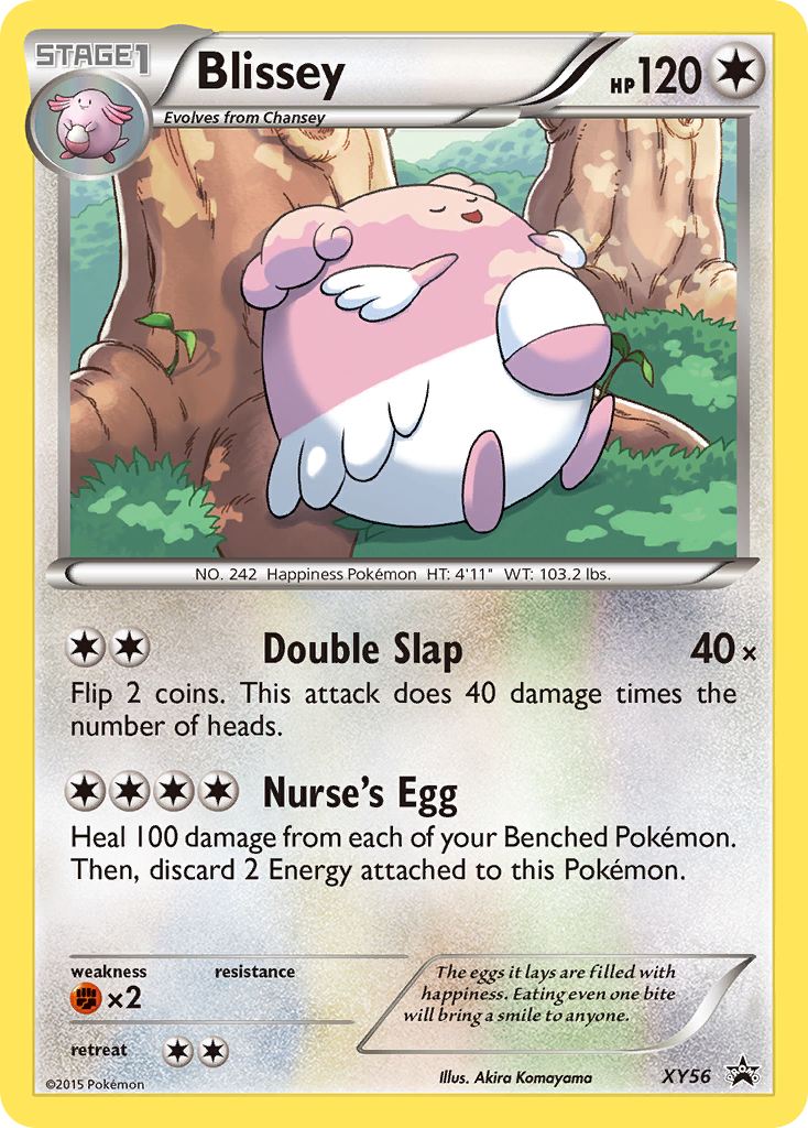 Blissey (XY56) [XY: Black Star Promos] | Jomio and Rueliete's Cards and Comics