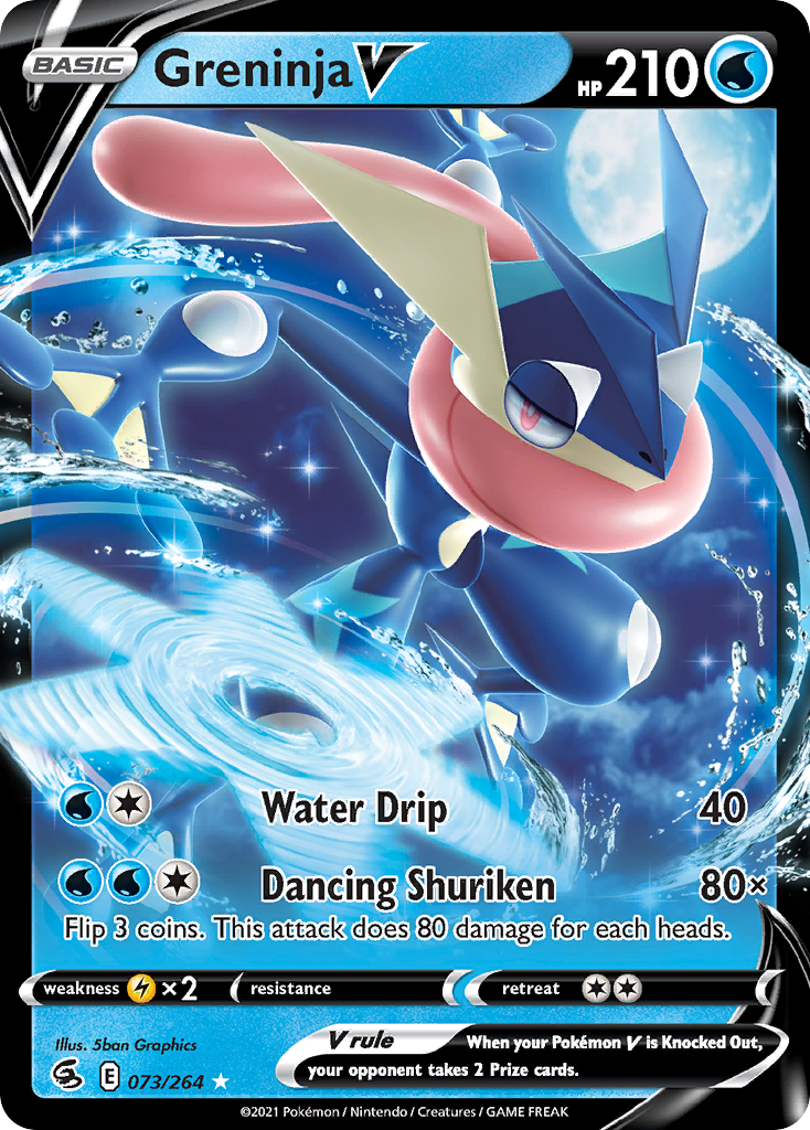 Greninja V (073/264) (Intro Deck) [Sword & Shield: Fusion Strike] | Jomio and Rueliete's Cards and Comics