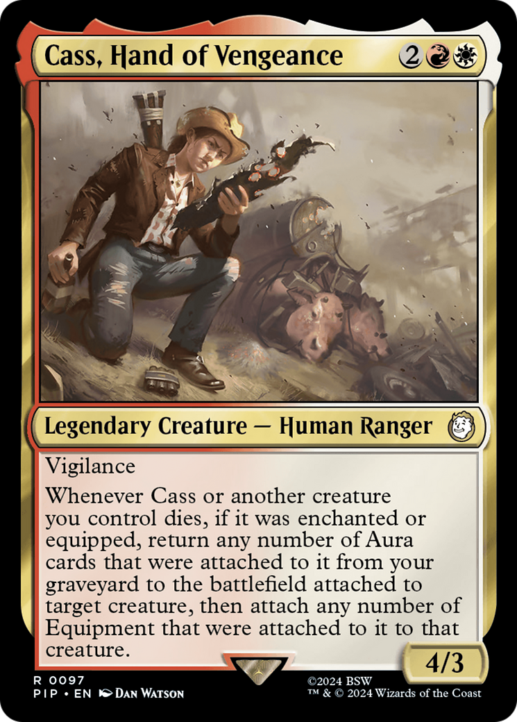 Cass, Hand of Vengeance [Fallout] | Jomio and Rueliete's Cards and Comics