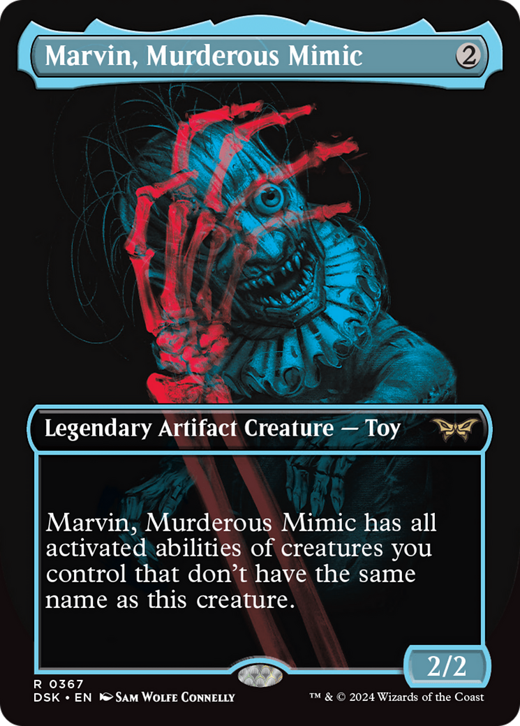 Marvin, Murderous Mimic (Showcase) [Duskmourn: House of Horror] | Jomio and Rueliete's Cards and Comics