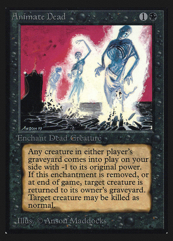 Animate Dead [Collectors' Edition] | Jomio and Rueliete's Cards and Comics