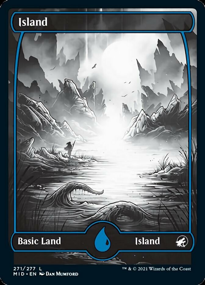 Island (271) [Innistrad: Midnight Hunt] | Jomio and Rueliete's Cards and Comics