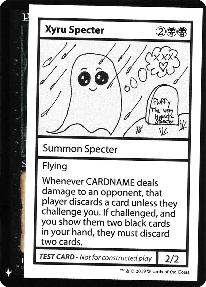 Xyru Specter [Mystery Booster Playtest Cards] | Jomio and Rueliete's Cards and Comics