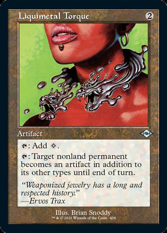Liquimetal Torque (Retro) [Modern Horizons 2] | Jomio and Rueliete's Cards and Comics