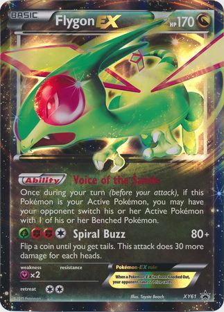 Flygon EX (XY61) (Jumbo Card) [XY: Black Star Promos] | Jomio and Rueliete's Cards and Comics