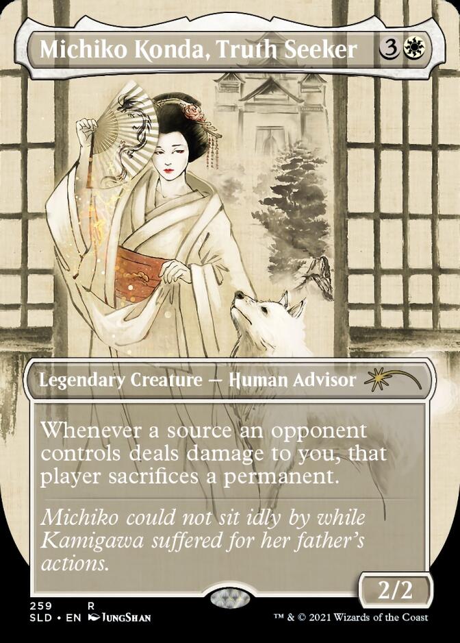 Michiko Konda, Truth Seeker [Secret Lair Drop Series] | Jomio and Rueliete's Cards and Comics