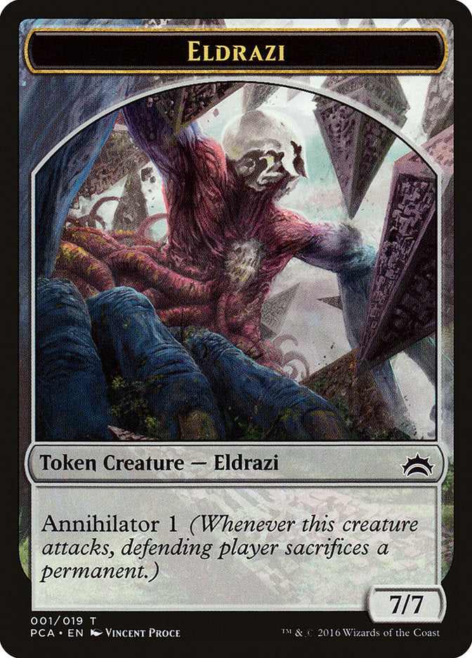 Eldrazi Token [Planechase Anthology Tokens] | Jomio and Rueliete's Cards and Comics