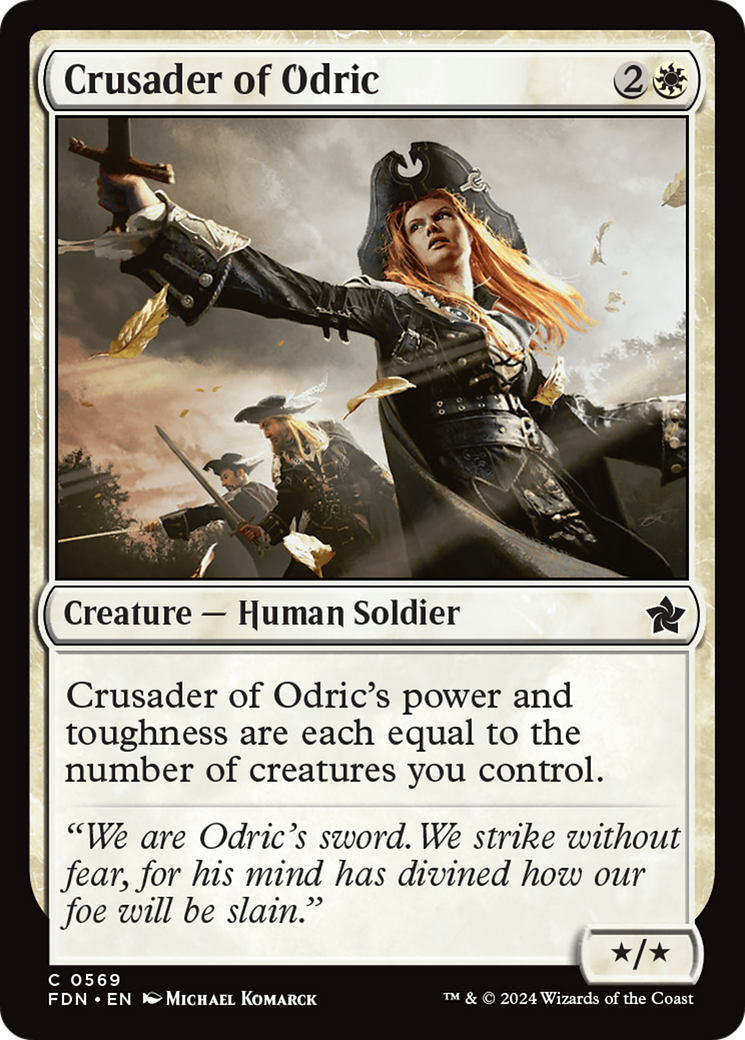 Crusader of Odric [Foundations] | Jomio and Rueliete's Cards and Comics