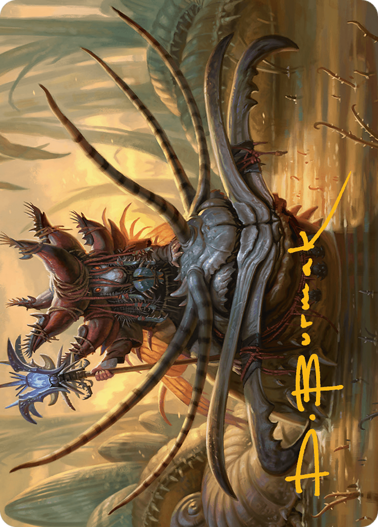 Wick's Patrol Art Card (Gold-Stamped Signature) [Bloomburrow Art Series] | Jomio and Rueliete's Cards and Comics