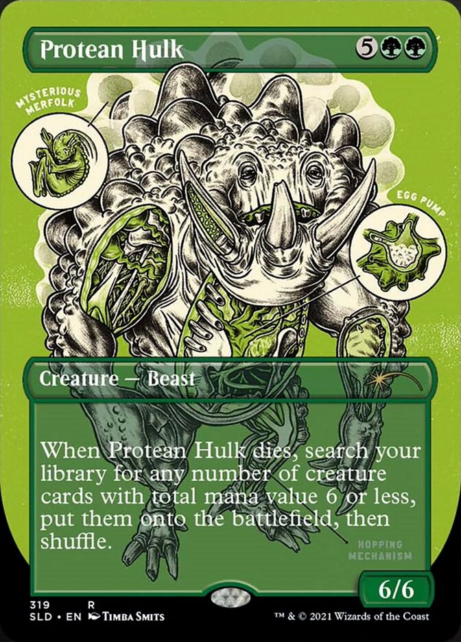 Protean Hulk (Borderless) [Secret Lair Drop Series] | Jomio and Rueliete's Cards and Comics