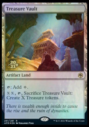 Treasure Vault [Dungeons & Dragons: Adventures in the Forgotten Realms Prerelease Promos] | Jomio and Rueliete's Cards and Comics