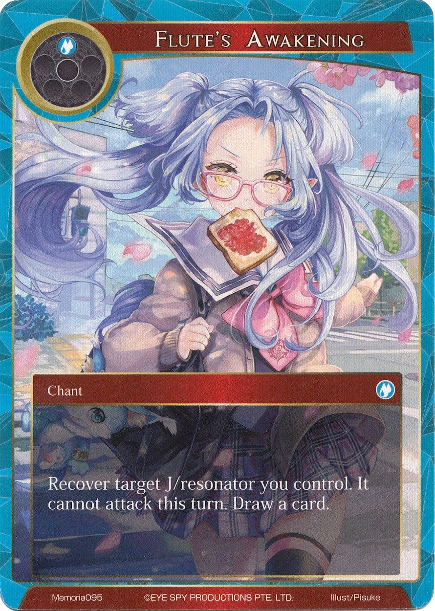 Flute's Awakening (Memoria095) [Alice Origin Memoria Cards] | Jomio and Rueliete's Cards and Comics