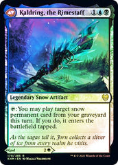 Jorn, God of Winter // Kaldring, the Rimestaff [Kaldheim Prerelease Promos] | Jomio and Rueliete's Cards and Comics