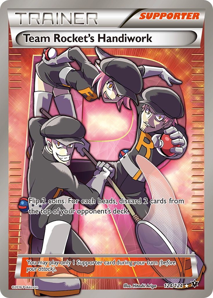Team Rocket's Handiwork (124/124) [XY: Fates Collide] | Jomio and Rueliete's Cards and Comics