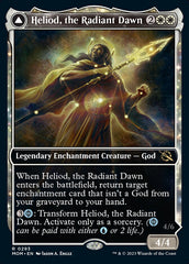 Heliod, the Radiant Dawn // Heliod, the Warped Eclipse (Showcase Planar Booster Fun) [March of the Machine] | Jomio and Rueliete's Cards and Comics