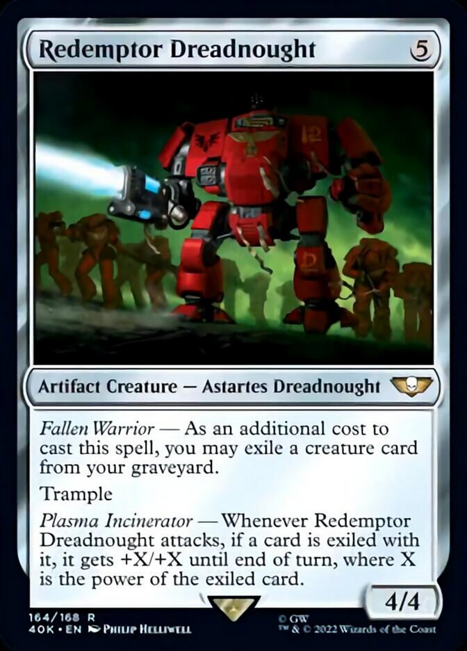 Redemptor Dreadnought [Warhammer 40,000] | Jomio and Rueliete's Cards and Comics