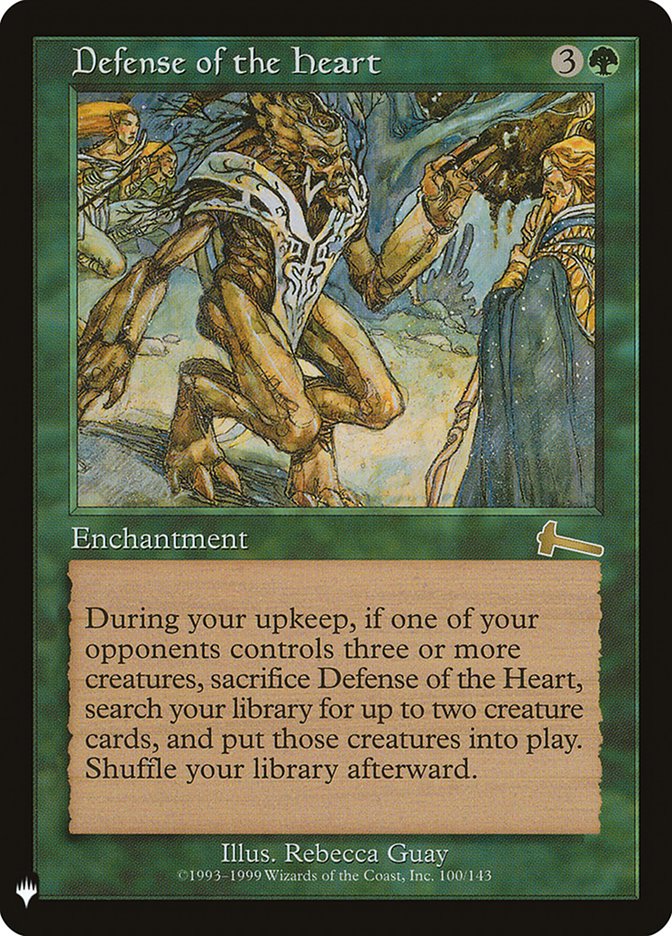 Defense of the Heart [Mystery Booster] | Jomio and Rueliete's Cards and Comics