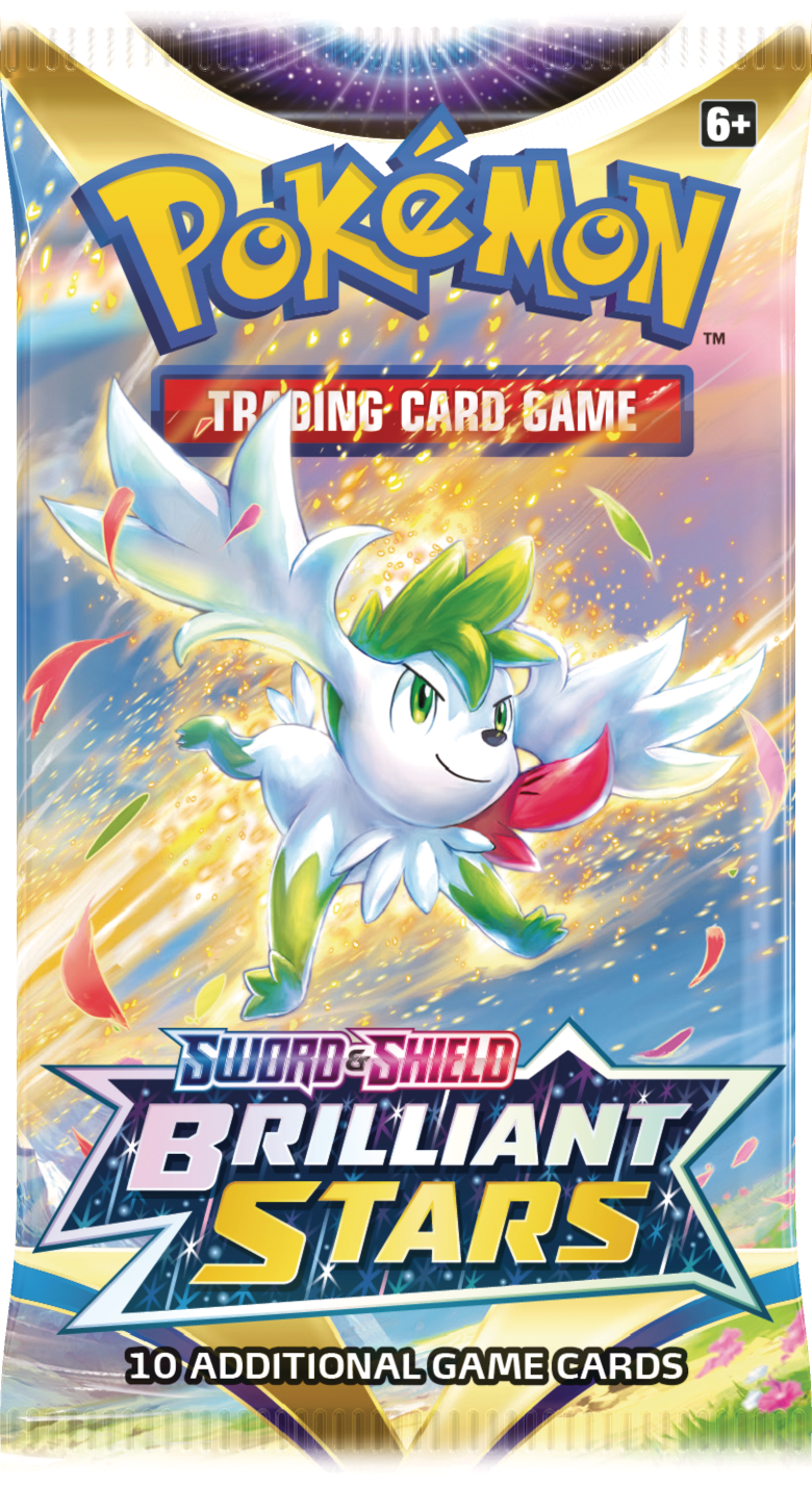 Sword & Shield: Brilliant Stars - Booster Pack | Jomio and Rueliete's Cards and Comics
