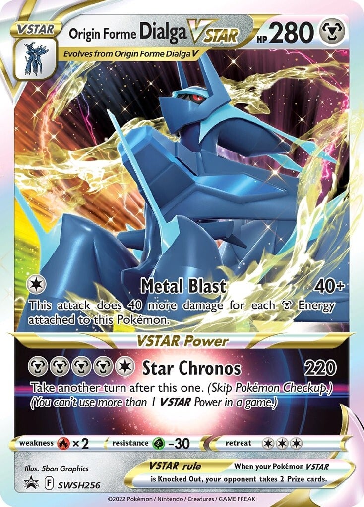 Origin Forme Dialga VSTAR (SWSH256) [Sword & Shield: Black Star Promos] | Jomio and Rueliete's Cards and Comics