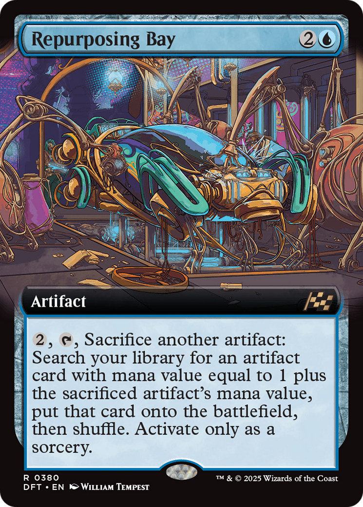 Repurposing Bay (Extended Art) [Aetherdrift] | Jomio and Rueliete's Cards and Comics