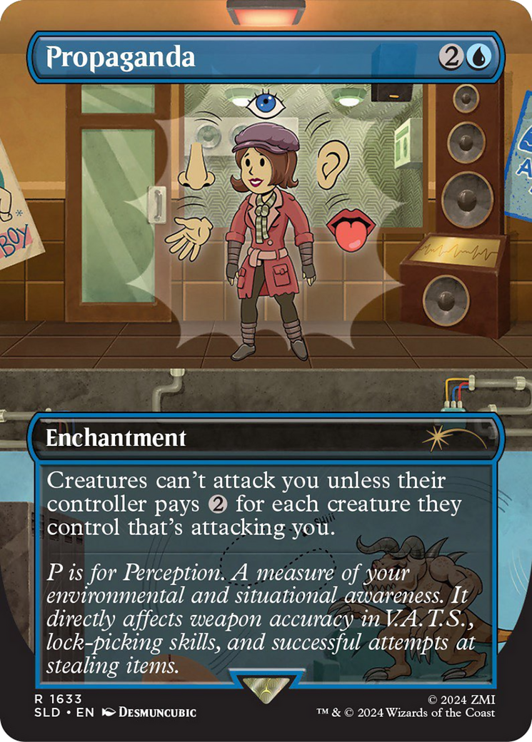 Propaganda (1633) (Rainbow Foil) [Secret Lair Drop Series] | Jomio and Rueliete's Cards and Comics