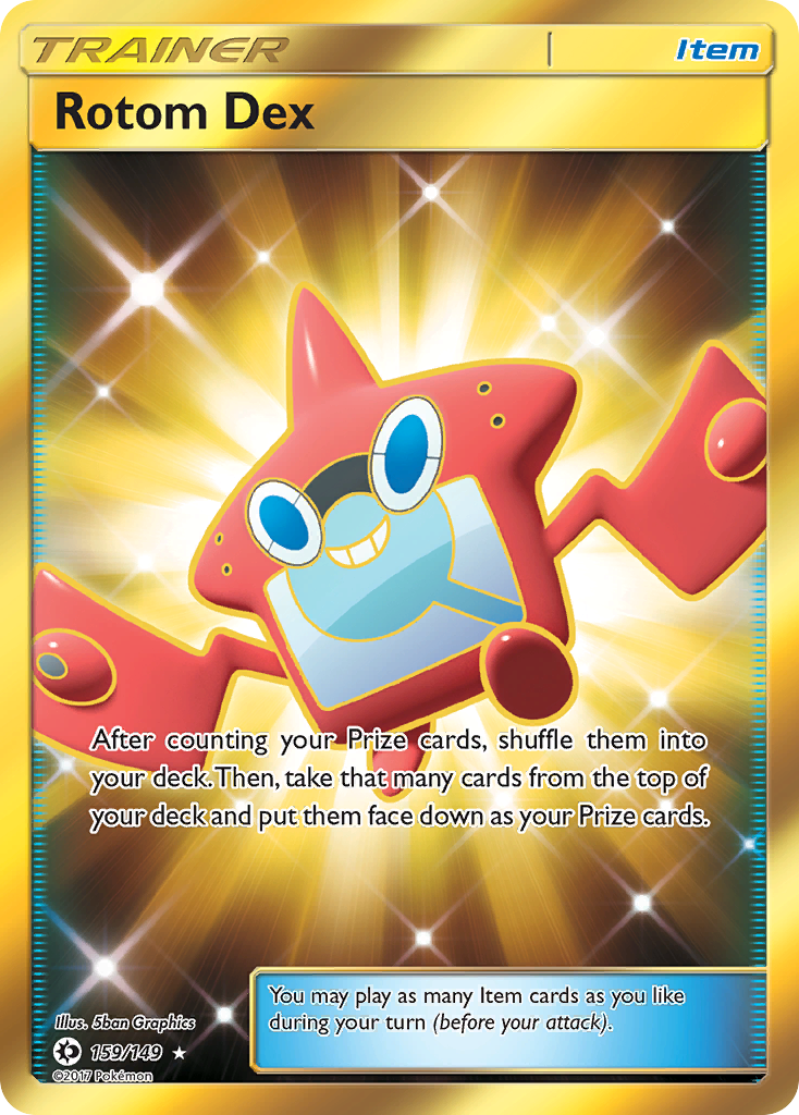 Rotom Dex (159/149) [Sun & Moon: Base Set] | Jomio and Rueliete's Cards and Comics