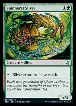 Spinneret Sliver [Time Spiral Remastered] | Jomio and Rueliete's Cards and Comics
