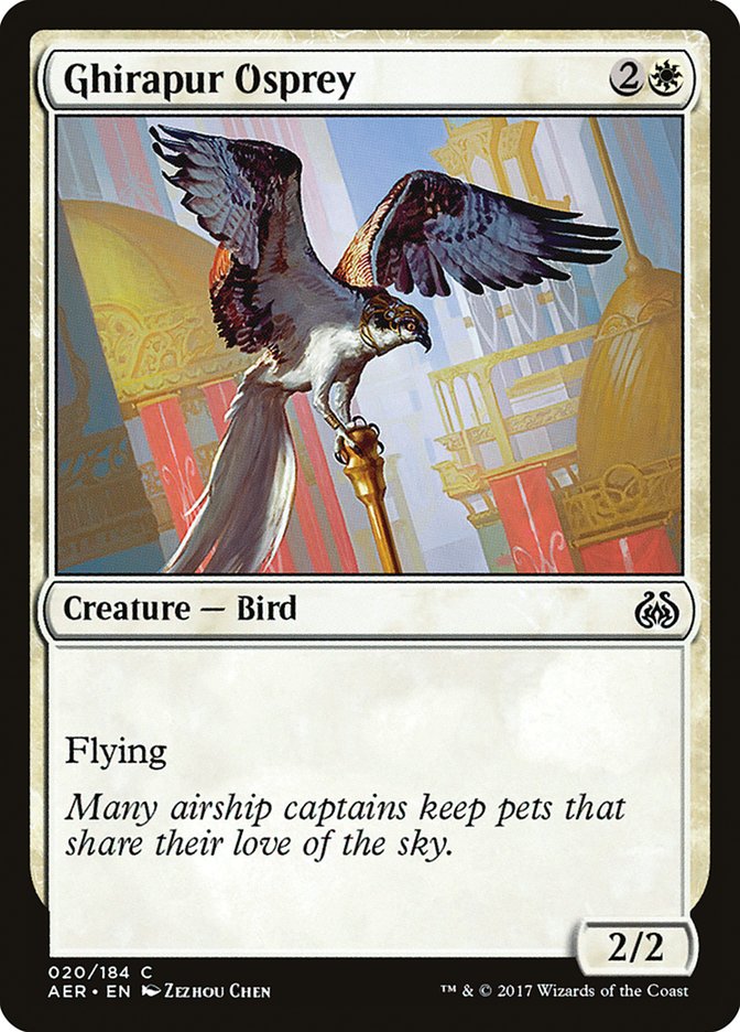 Ghirapur Osprey [Aether Revolt] | Jomio and Rueliete's Cards and Comics