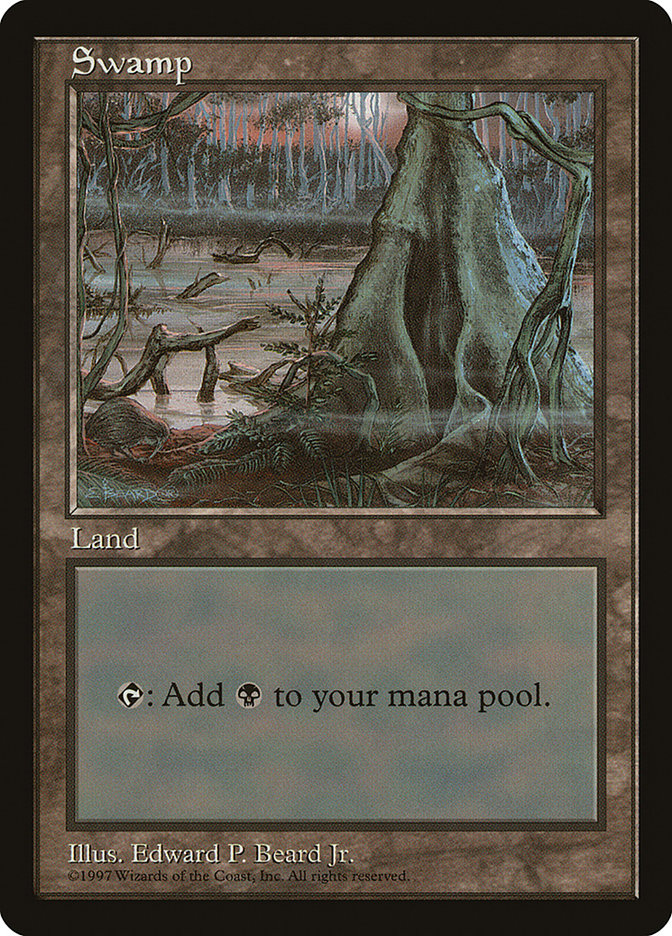 Swamp (5) [Asia Pacific Land Program] | Jomio and Rueliete's Cards and Comics