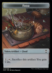 Food // Citizen Double-Sided Token [Streets of New Capenna Commander Tokens] | Jomio and Rueliete's Cards and Comics
