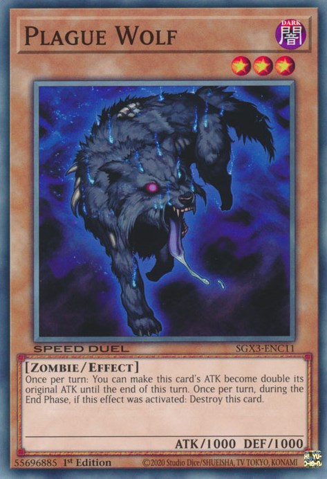 Plague Wolf [SGX3-ENC11] Common | Jomio and Rueliete's Cards and Comics