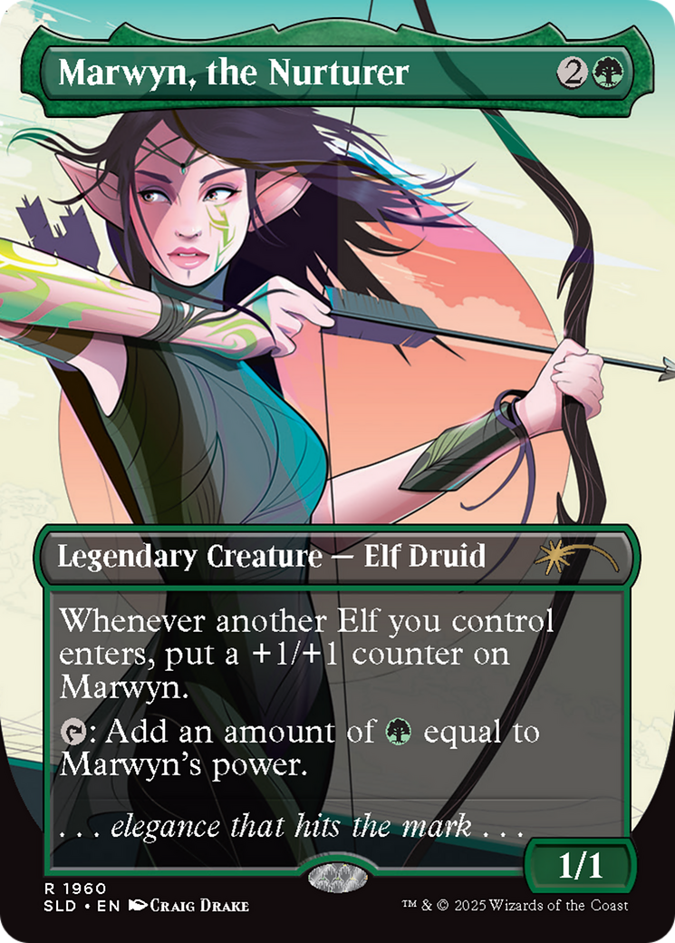 Marwyn, the Nurturer [Secret Lair Drop Series] | Jomio and Rueliete's Cards and Comics