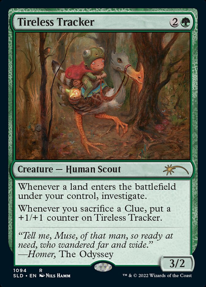 Tireless Tracker (1094) [Secret Lair Drop Series] | Jomio and Rueliete's Cards and Comics