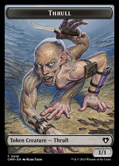 Servo // Thrull Double-Sided Token [Commander Masters Tokens] | Jomio and Rueliete's Cards and Comics
