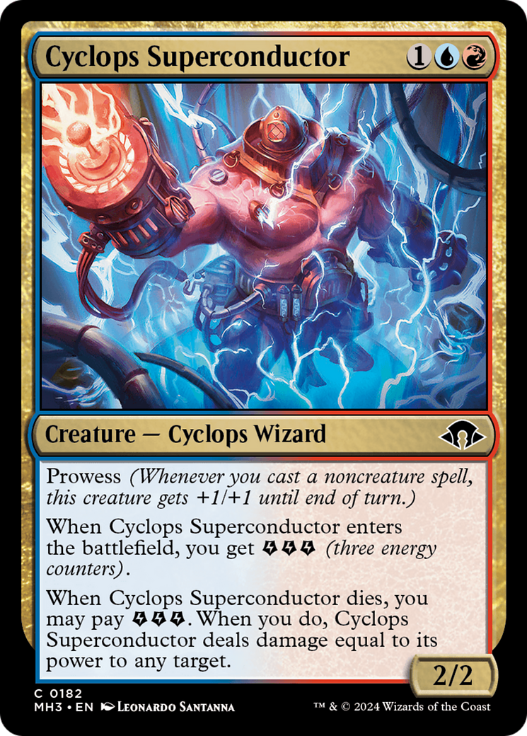 Cyclops Superconductor [Modern Horizons 3] | Jomio and Rueliete's Cards and Comics