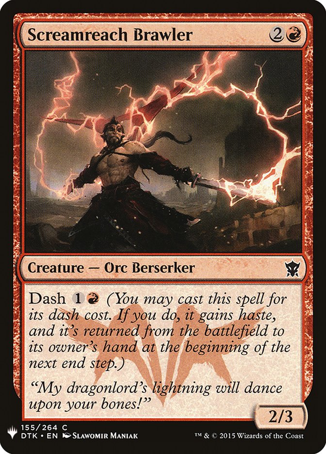 Screamreach Brawler [Mystery Booster] | Jomio and Rueliete's Cards and Comics